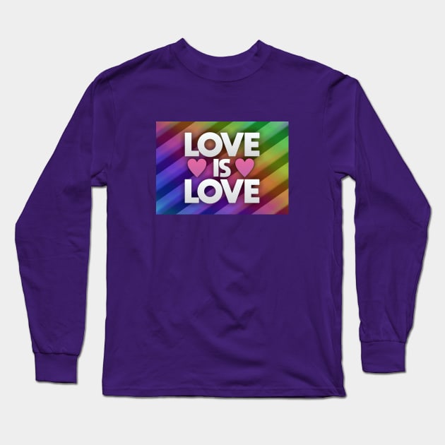 Love is Love Long Sleeve T-Shirt by Dale Preston Design